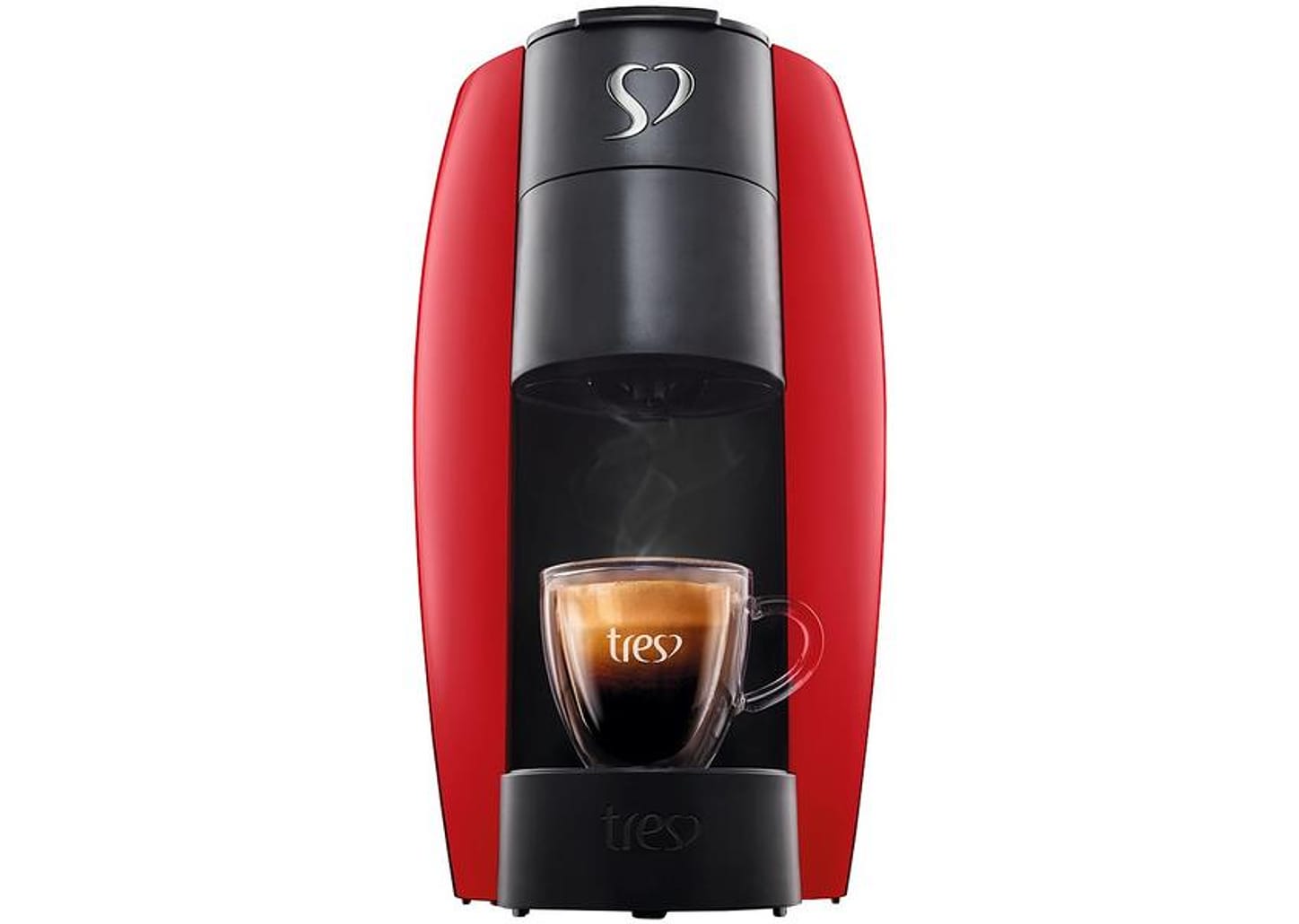 Cafeteira Espresso Tres Lov Vermelha