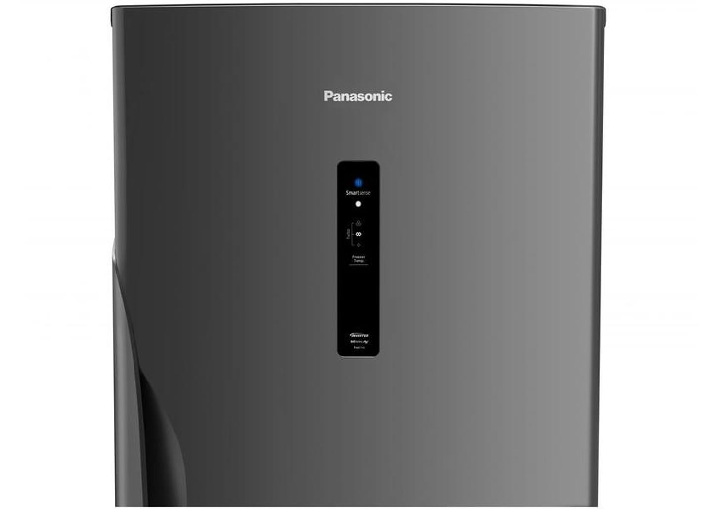 Geladeira/Refrigerador Panasonic Frost Free - Inverse Titânio 397L NR-BB41PV1TB