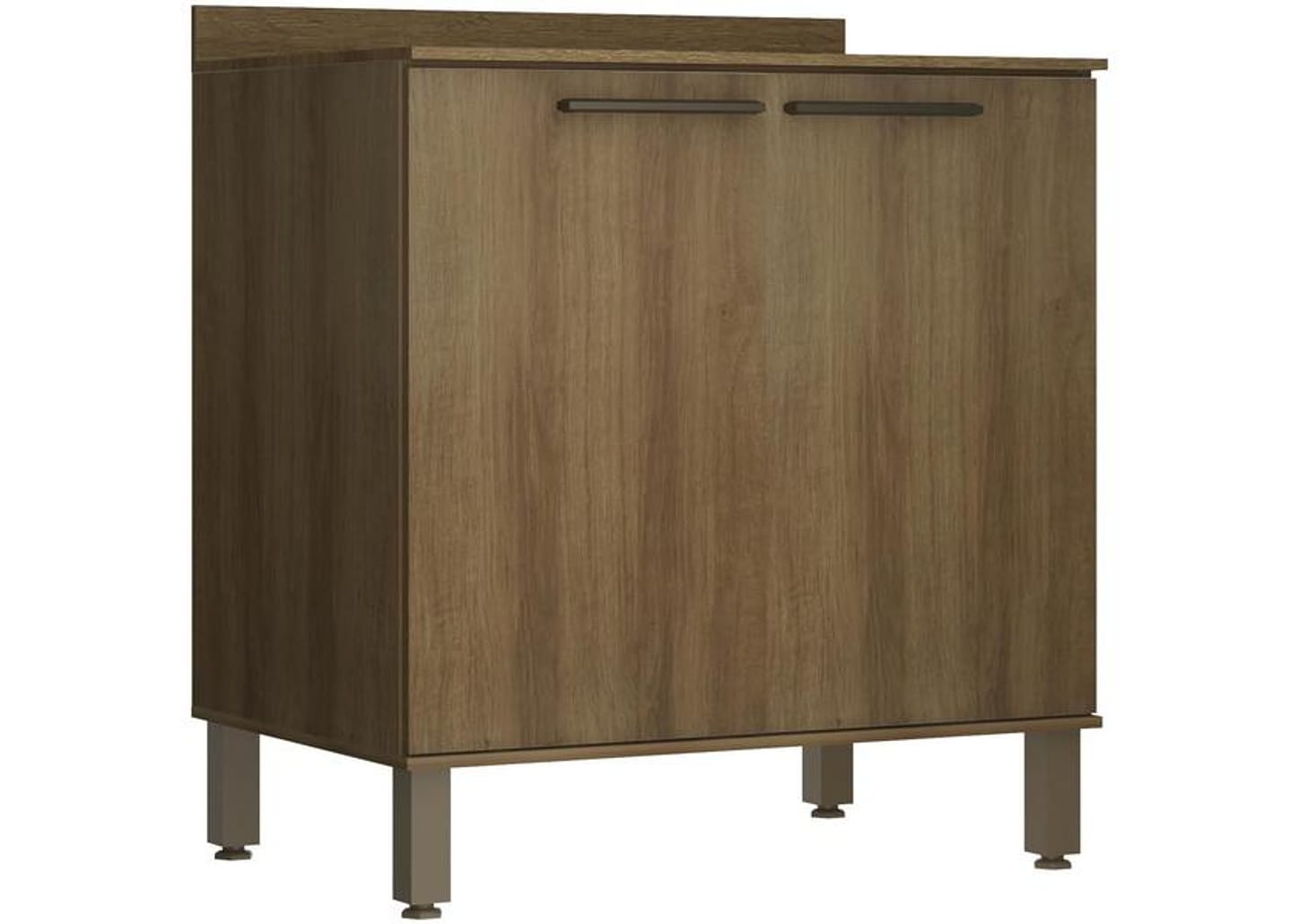 Balcão de Cozinha com Tampo para Cooktop Luciane 2 Portas Suíça