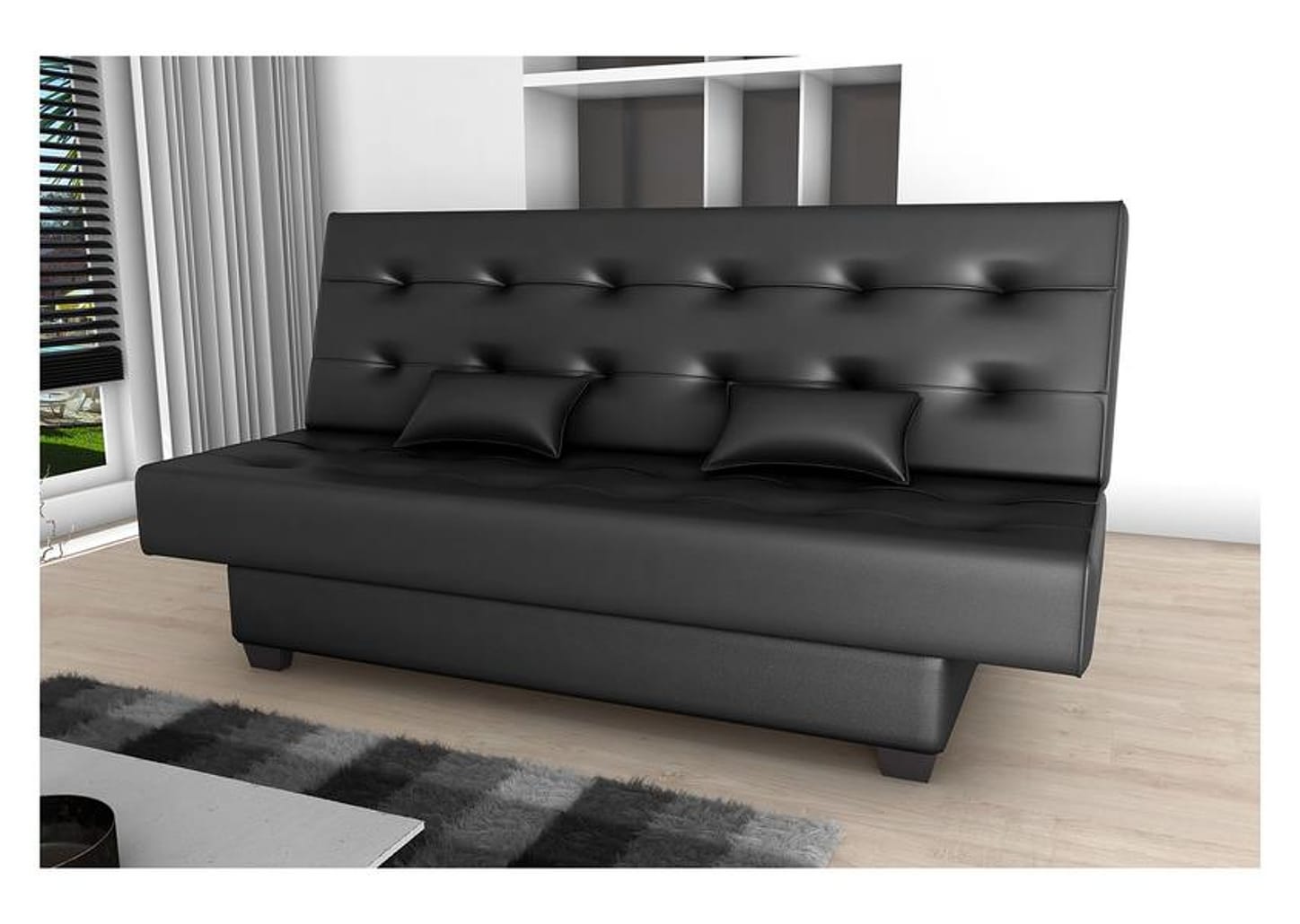 Sofá-cama Casal 3 Lugares Reclinável Matrix Laila