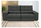 Sofá Retrátil Reclinável 4 Lugares Suede Brunello Linoforte