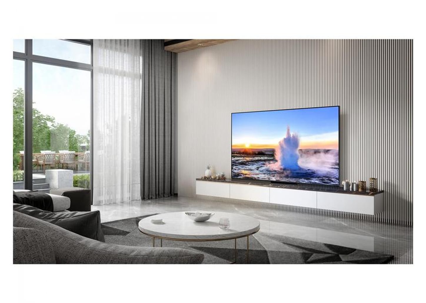 Smart TV 85” 8K Neo QLED Samsung QN85QN800 120Hz Wi-Fi Bluetooth HDMI USB