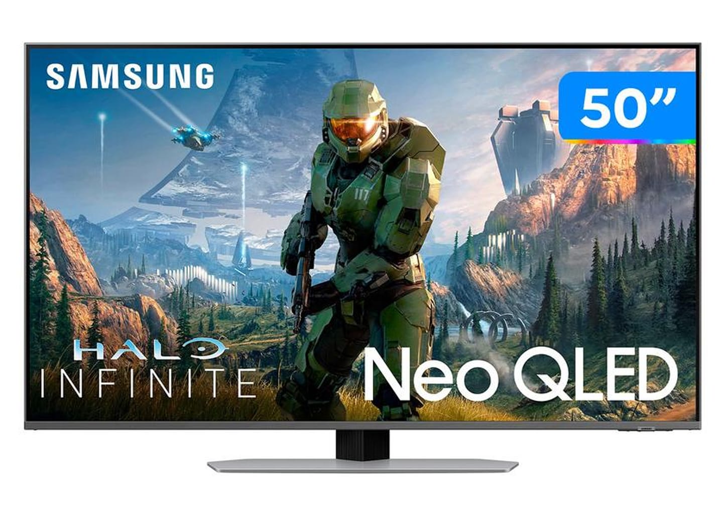 Smart TV 50” 4K NEO QLED Samsung QN50QN90CA - Gaming TV 144Hz Wi-Fi Bluetooth