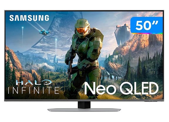 Smart TV 50” 4K NEO QLED Samsung QN50QN90CA - Gaming TV 144Hz Wi-Fi Bluetooth