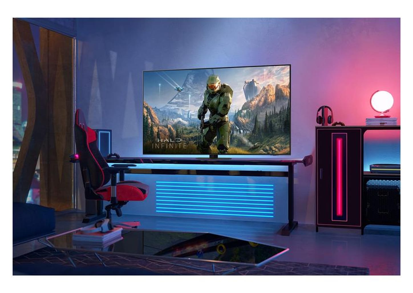 Smart TV 50” 4K NEO QLED Samsung QN50QN90CA - Gaming TV 144Hz Wi-Fi Bluetooth