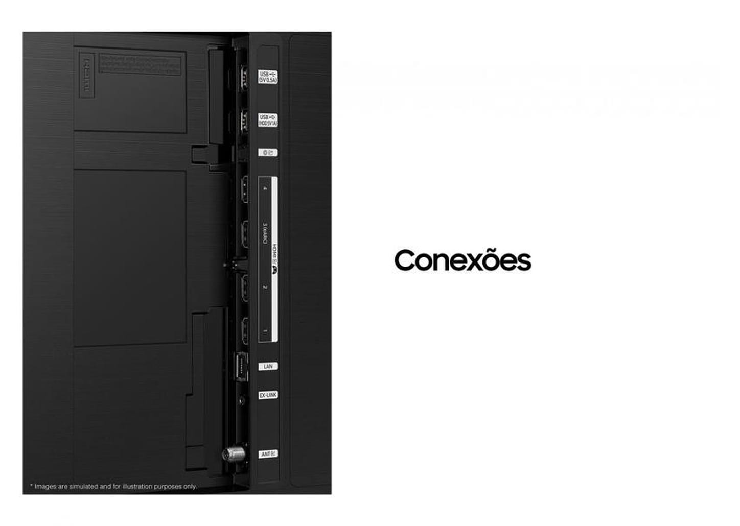 Smart TV 75” Ultra HD 4K Neo QLED Samsung QN75QN85 120Hz Wi-Fi Bluetooth