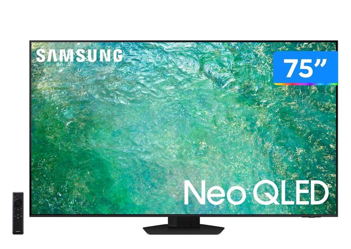 Smart TV 75” Ultra HD 4K Neo QLED Samsung QN75QN85 120Hz Wi-Fi Bluetooth