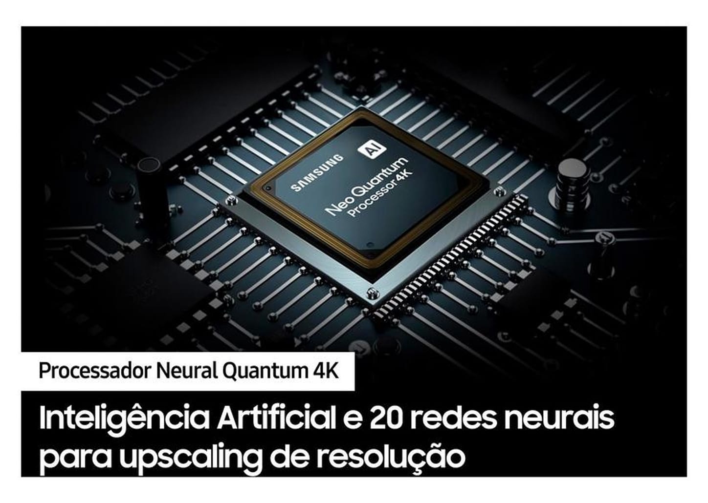 Smart TV 75” Ultra HD 4K Neo QLED Samsung QN75QN85 120Hz Wi-Fi Bluetooth