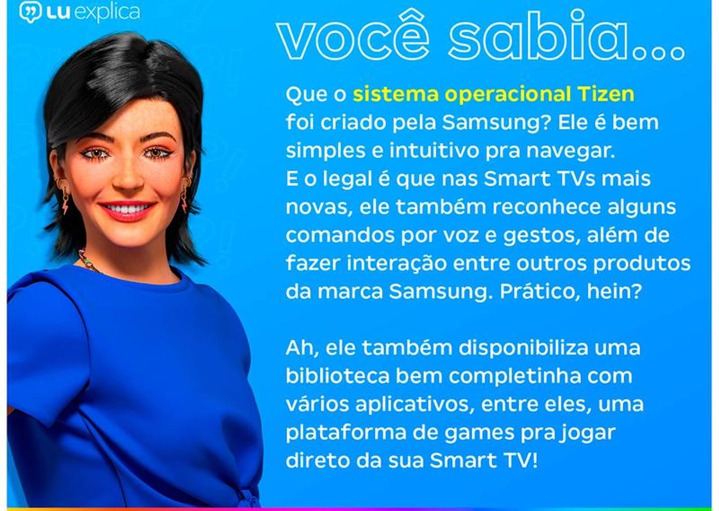 Smart TV 43” 4K NEO QLED Samsung QN43QN90CA - Gaming TV 144Hz Wi-Fi Bluetooth