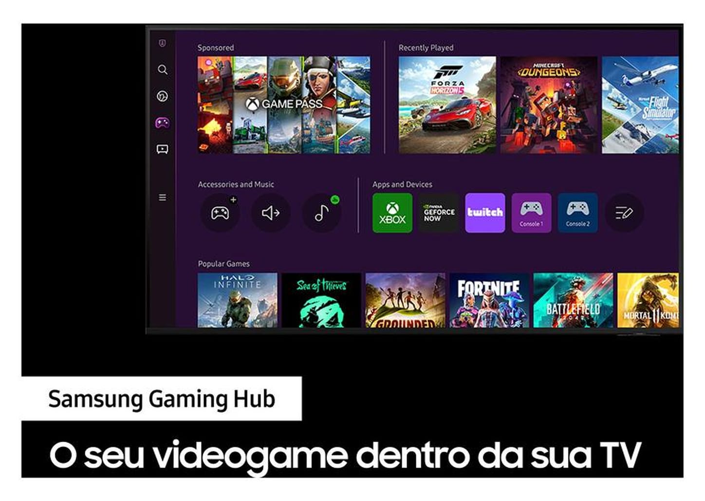 Smart TV 43” 4K NEO QLED Samsung QN43QN90CA - Gaming TV 144Hz Wi-Fi Bluetooth