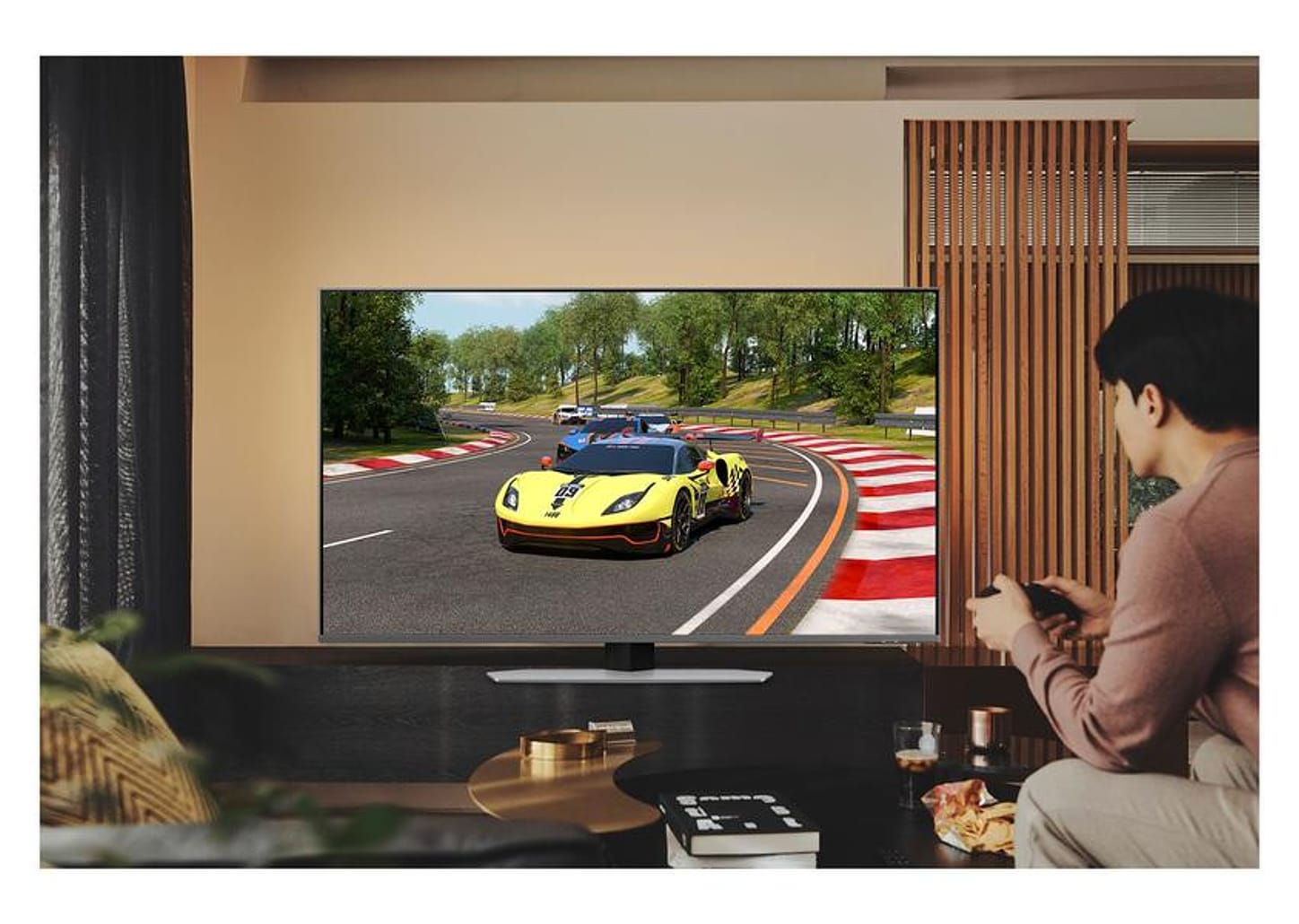 Smart TV 43” 4K NEO QLED Samsung QN43QN90CA - Gaming TV 144Hz Wi-Fi Bluetooth