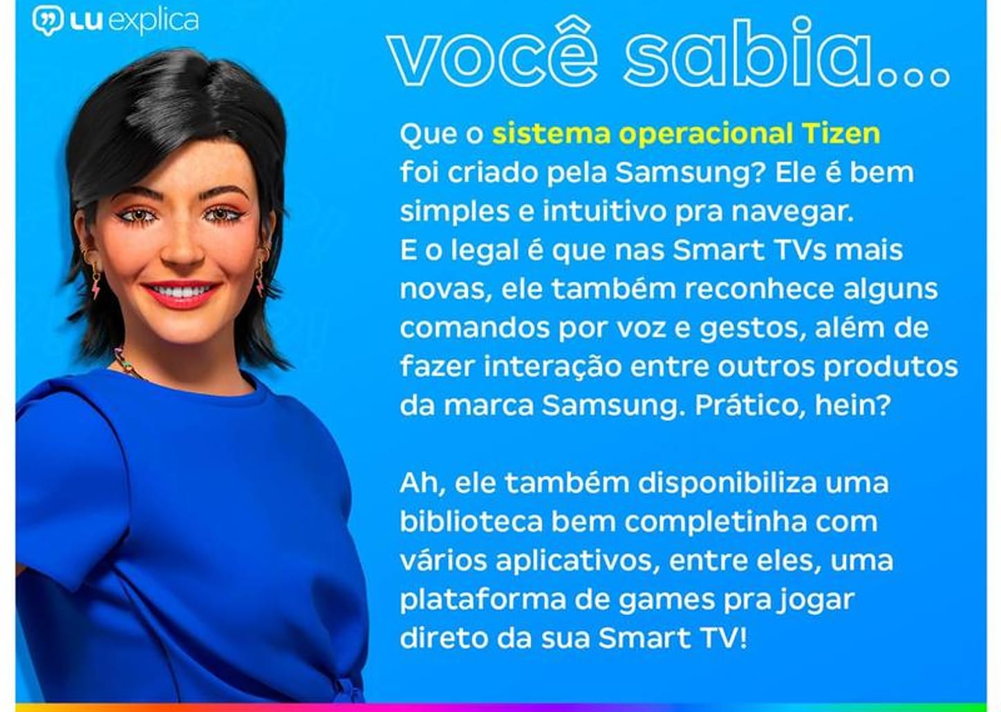 Smart TV 65” 8K Neo QLED Samsung QN65QN800 120Hz Wi-Fi Bluetooth HDMI USB