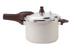 Panela de Pressão Brinox 4,2L Bege Vanilla - Ceramic Life Pressure
