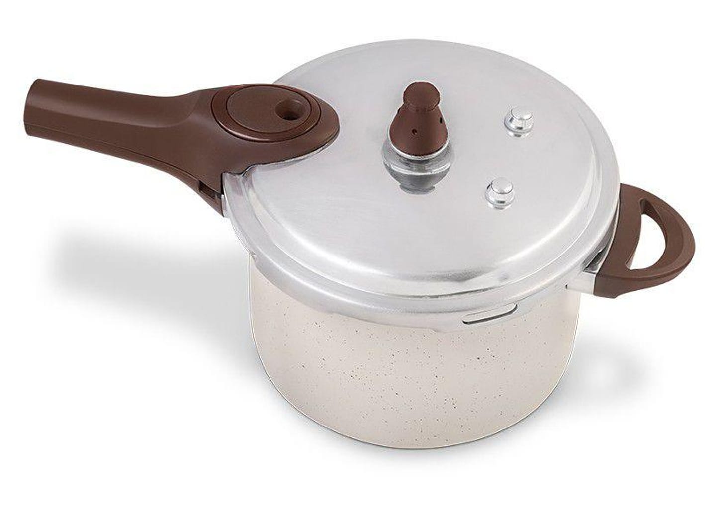 Panela de Pressão Brinox 4,2L Bege Vanilla - Ceramic Life Pressure