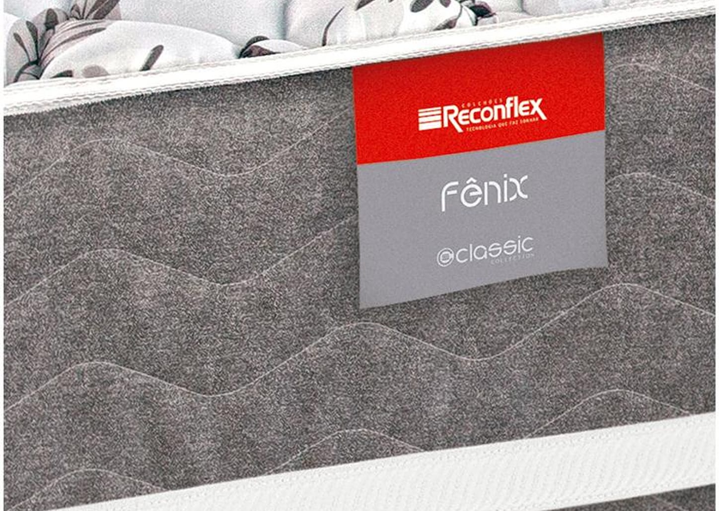 Cama Box Casal Reconflex Conjugada Fenix 55x138x188cm