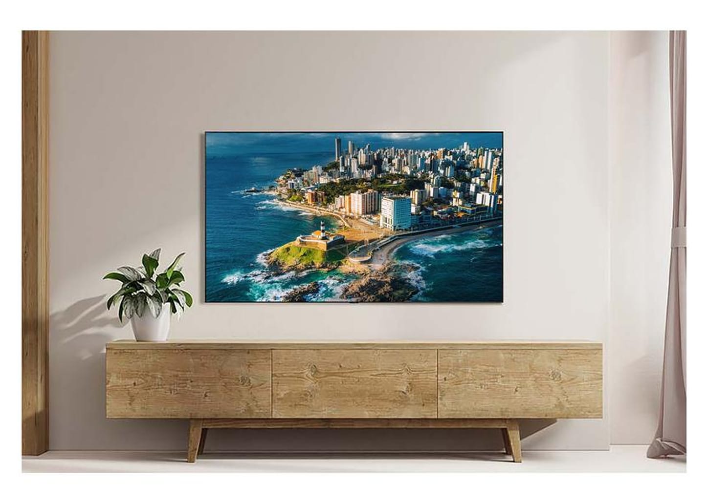 Smart TV 70” UHD 4K LED Samsung 70CU7700 - Wi-Fi Bluetooth Alexa 3 HDMI