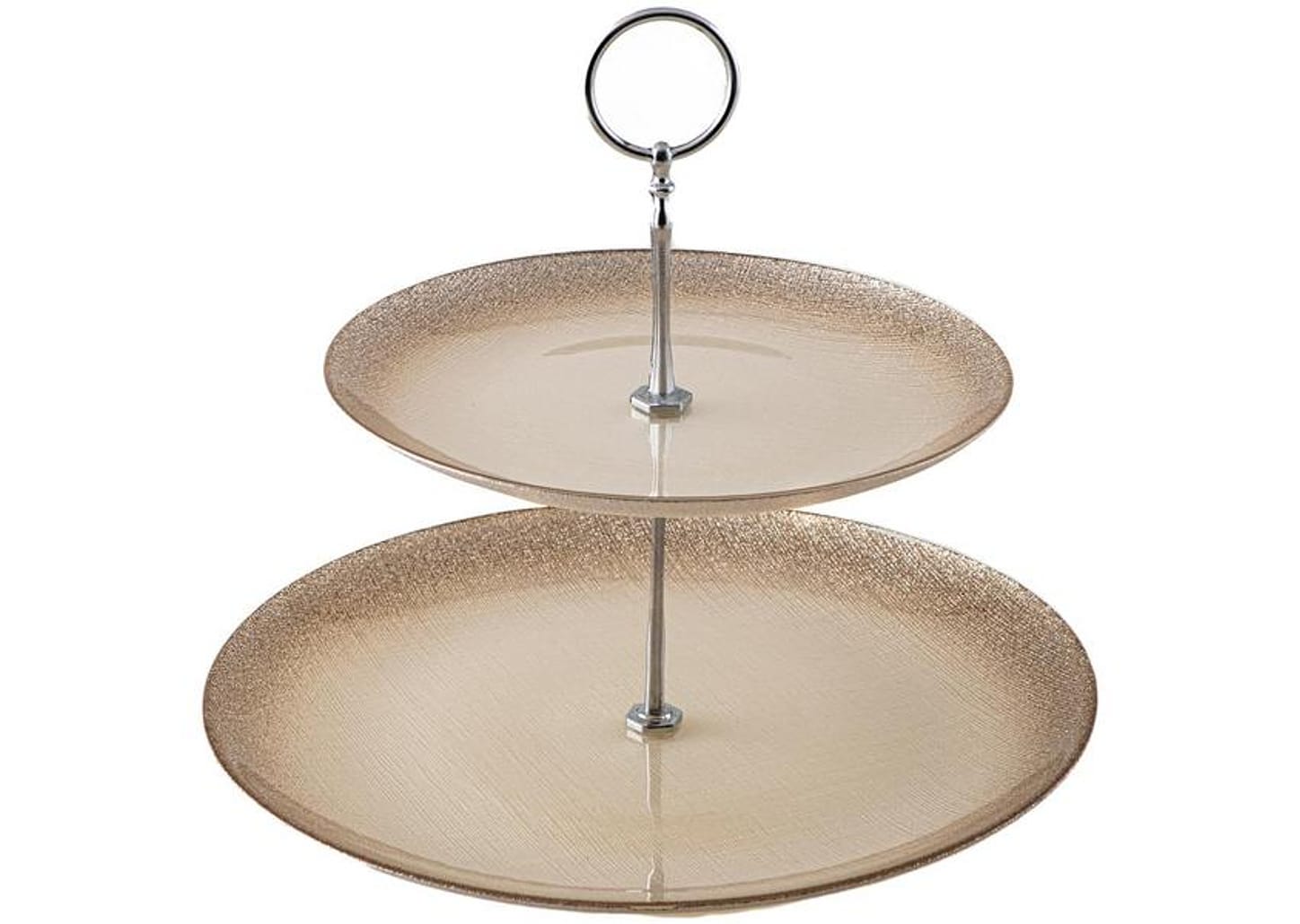 Boleira de Vidro Nell Gold 29cm