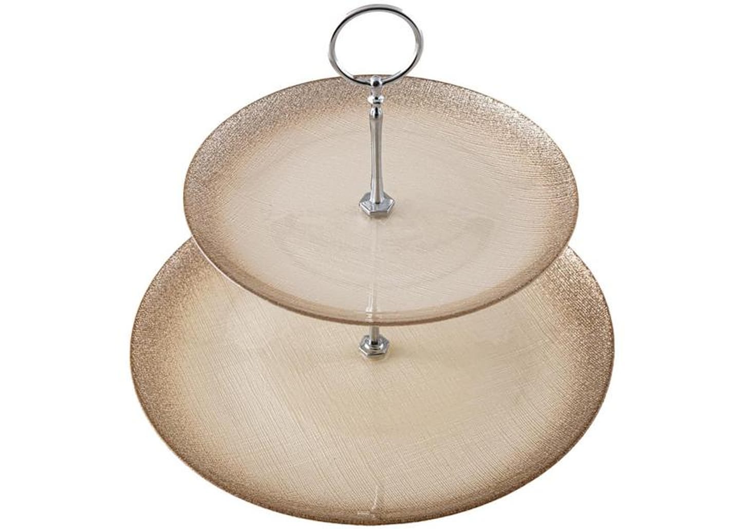 Boleira de Vidro Nell Gold 29cm