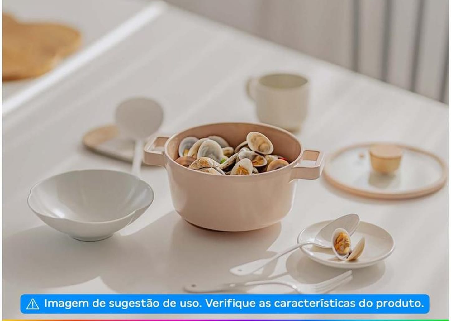 Jogo de Panelas Neoflam Revestimento Cerâmico de Alumínio 5 Peças Fika