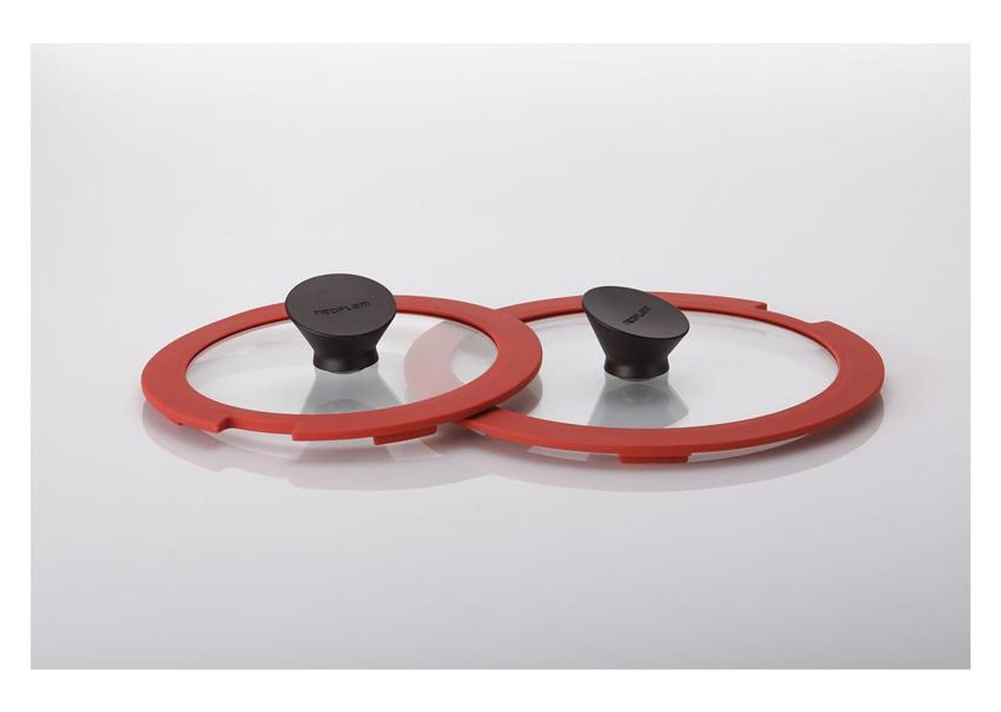 Jogo de Panelas Neoflam Revestimento Cerâmico de Alumínio Salmão 3 Peças Midas Plus