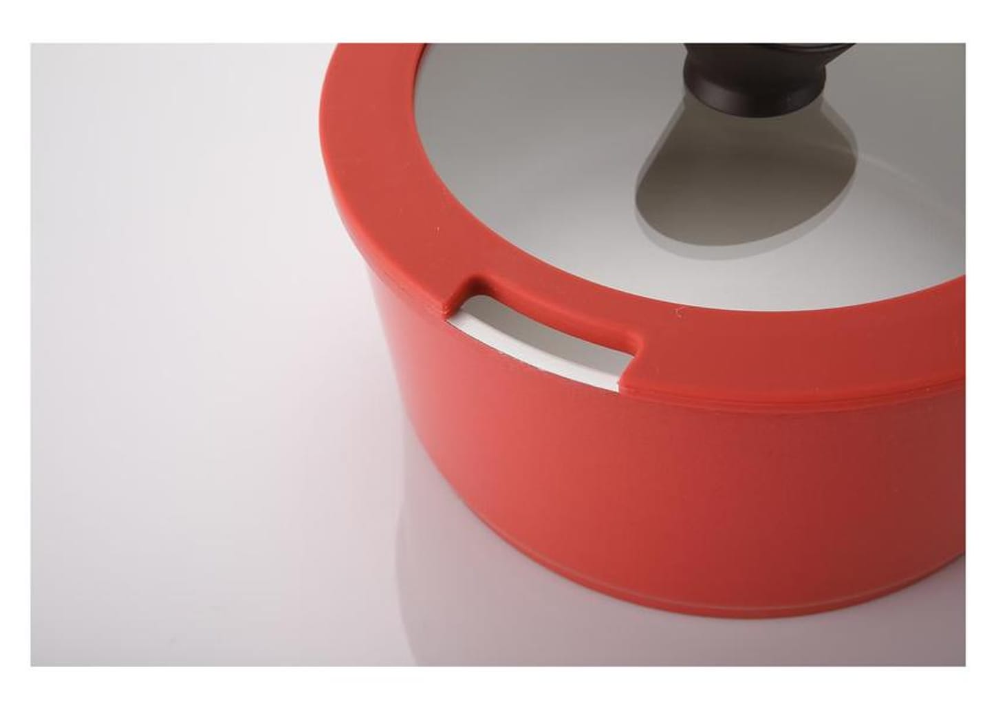 Jogo de Panelas Neoflam Revestimento Cerâmico de Alumínio Salmão 3 Peças Midas Plus