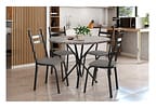 Mesa de Jantar 4 Cadeiras Redonda Artefamol América Capri
