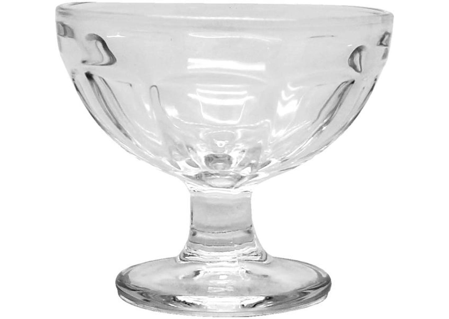 Jogo de Taças de Sobremesa de Vidro 160ml 6 Peças Haus Concept Gelato