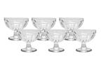 Jogo de Taças de Sobremesa de Vidro 160ml 6 Peças Haus Concept Gelato