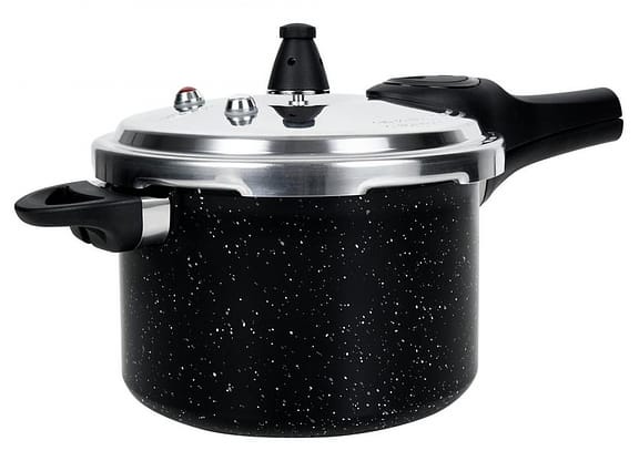Panela de Pressão Brinox 4,2L Preta - Ceramic Life Pressure