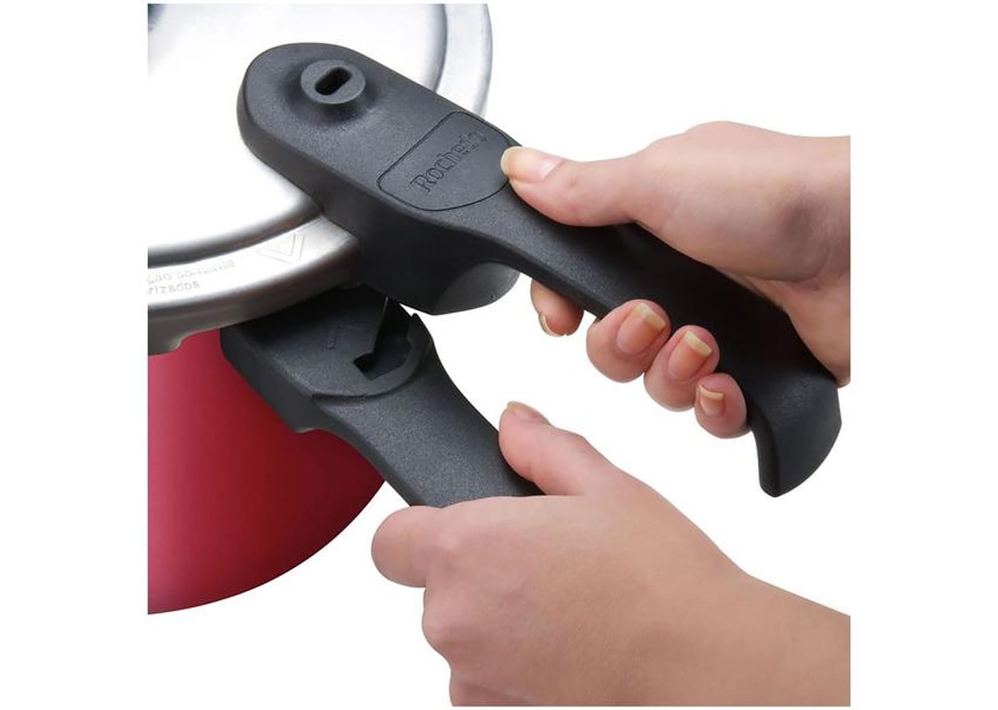 Panela de Pressão Rochedo 4,5L Vermelho - Segura