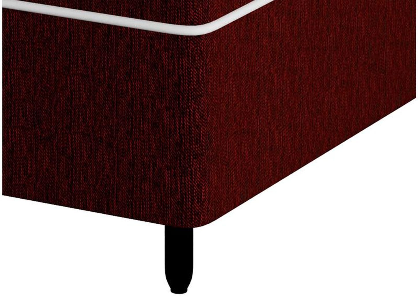 Base Cama Box Queen Plumatex Bipartida 25x158x198cm Turim