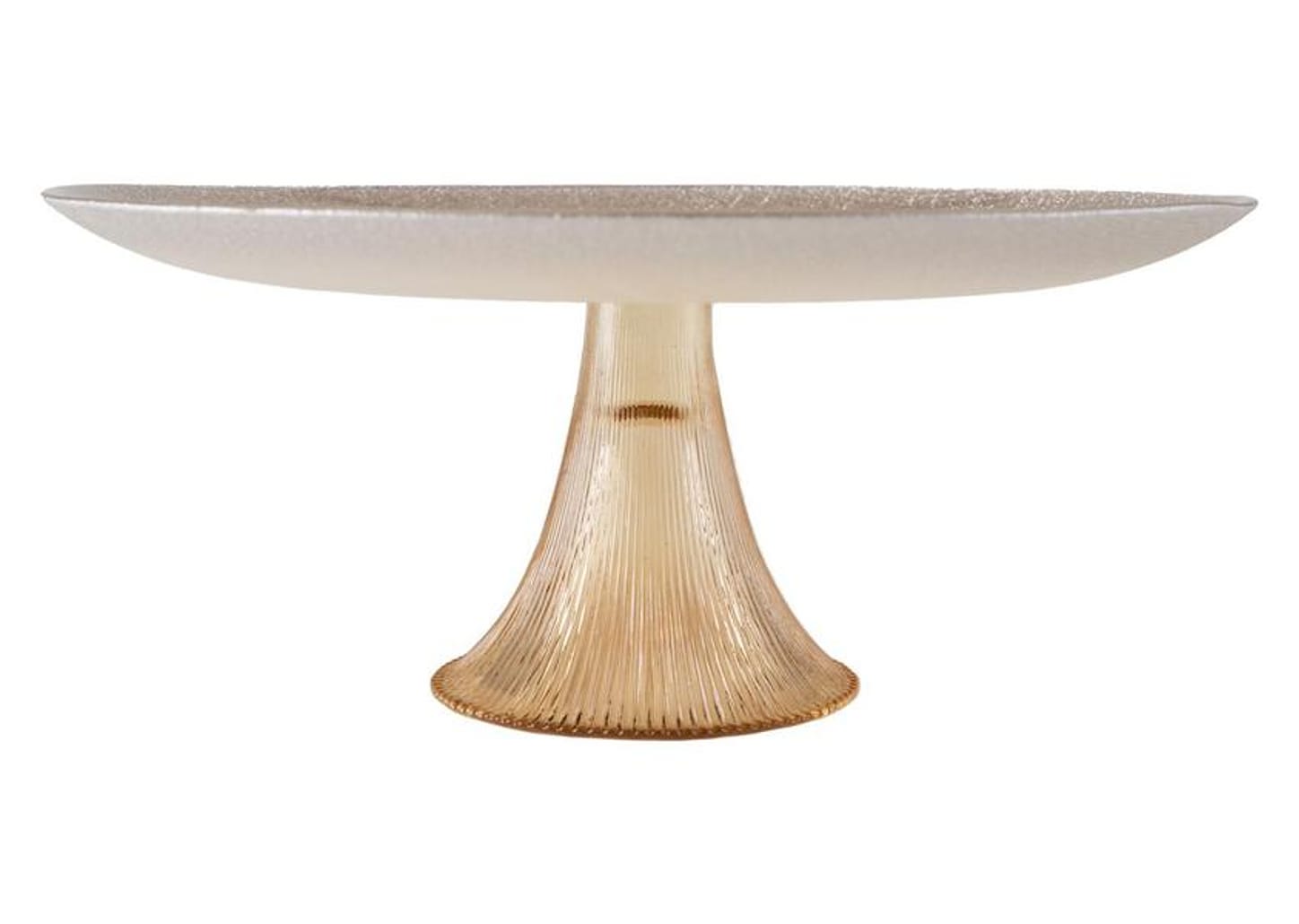 Boleira de Vidro Nell Gold 32cm