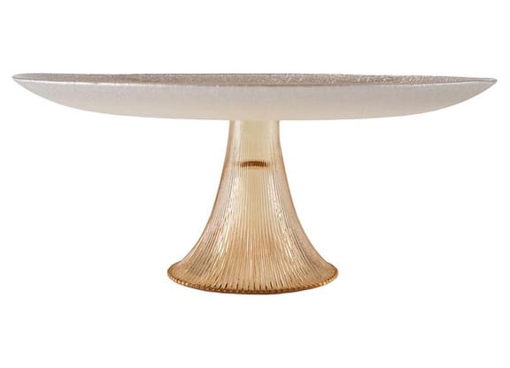 Boleira de Vidro Nell Gold 32cm