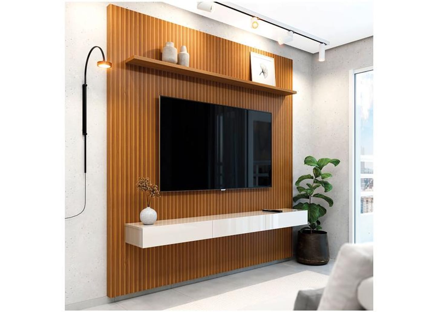 Painel para TV até 75” EDN Móveis Turin