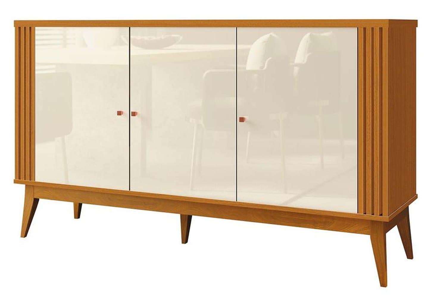 Buffet 3 Portas 1 Gaveta EDN Móveis Argo