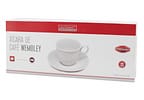 Jogo de Xícaras de Café de Porcelana 65ml Wembley - Hauskraft 6 Peças