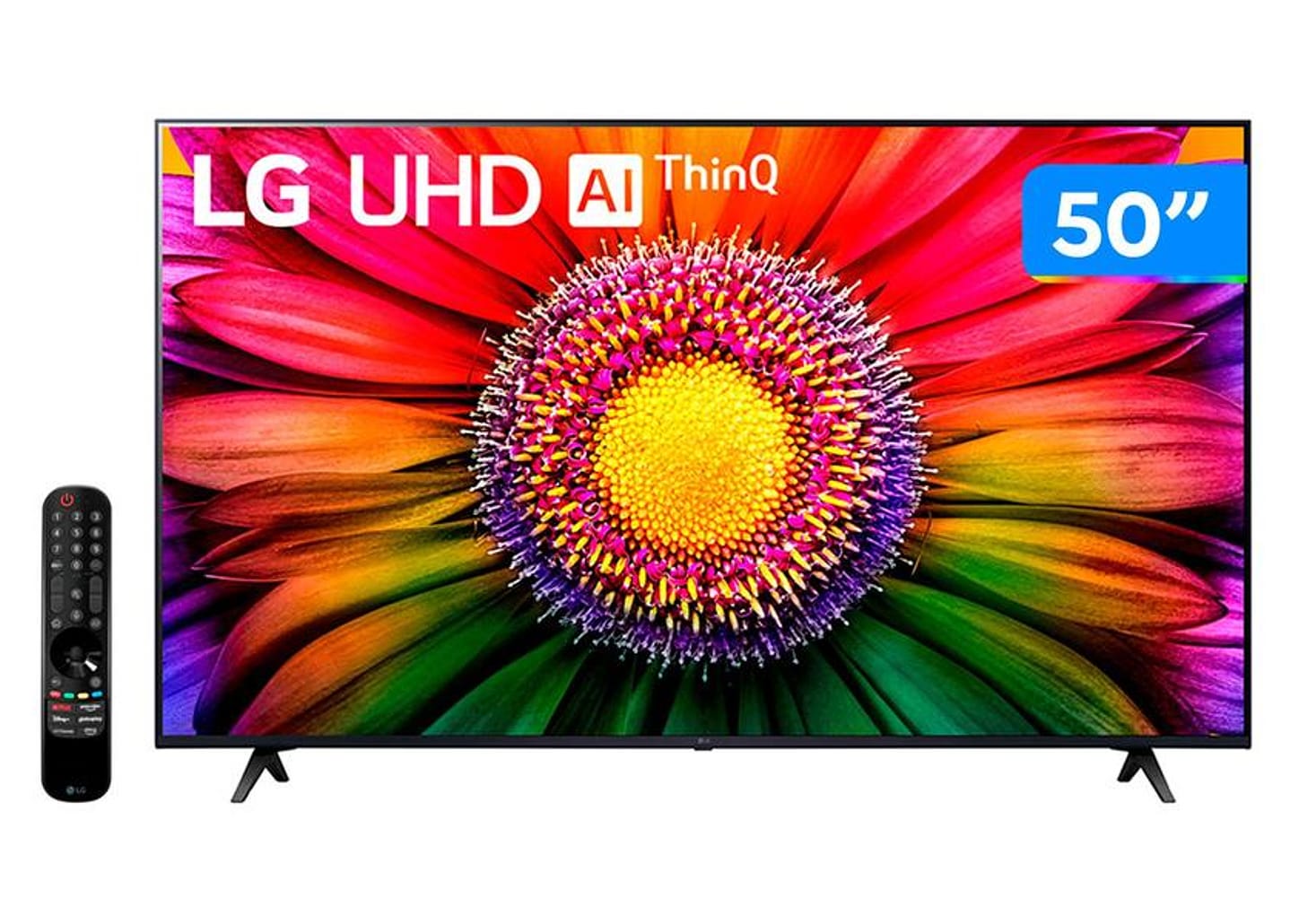 Smart TV 50” 4K Ultra HD LED LG 50UR8750PSA - Wi-Fi Bluetooth Alexa 3 HDMI