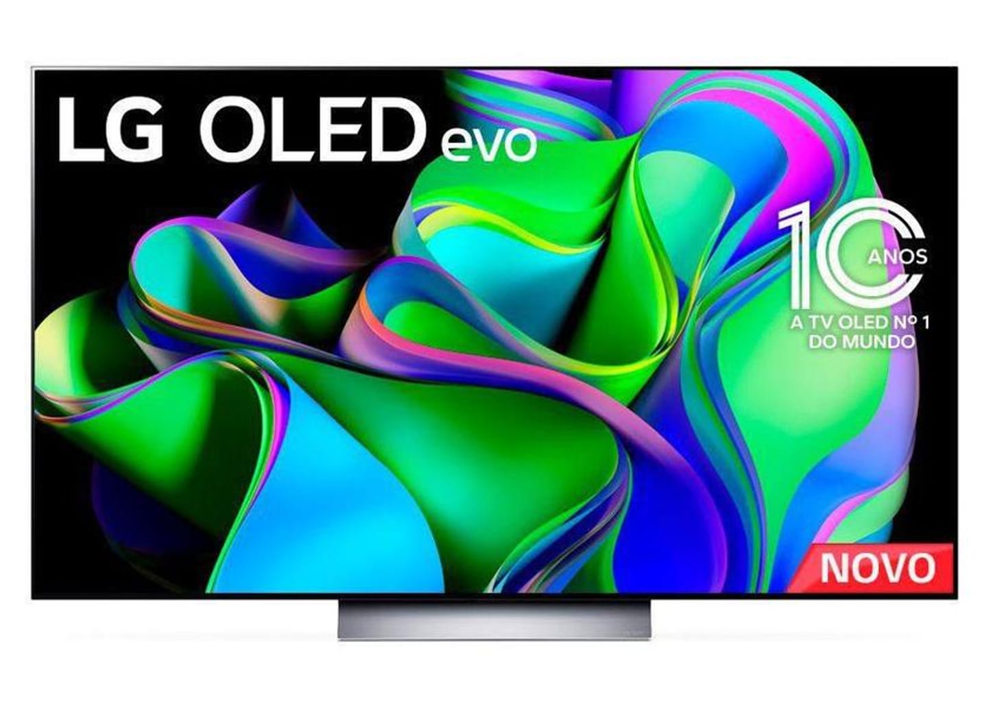 Smart TV 55” 4K Ultra HD OLED Evo LG OLED55C3PSA 120Hz Wi-Fi Bluetooth Alexa 4 HDMI