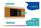 Painel para TV até 58” EDN Móveis Merlot