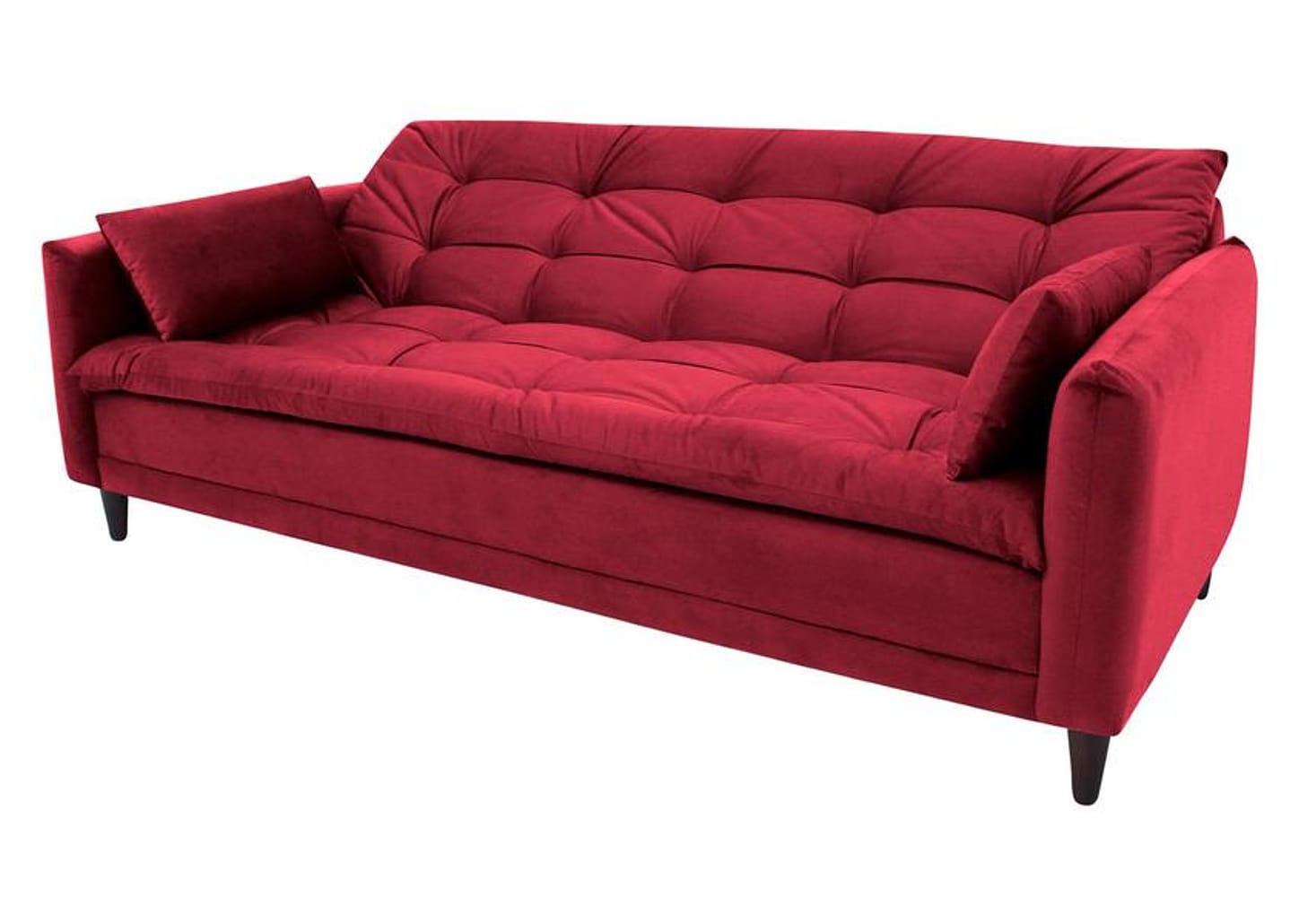 Sofá-cama Casal 3 Lugares Reclinável Suede - Linoforte Estela