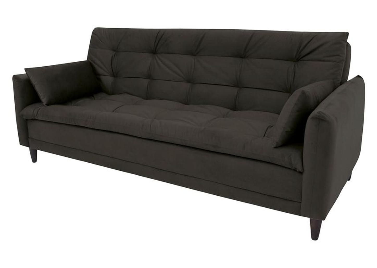 Sofá-cama Casal 3 Lugares Reclinável Suede - Linoforte Estela