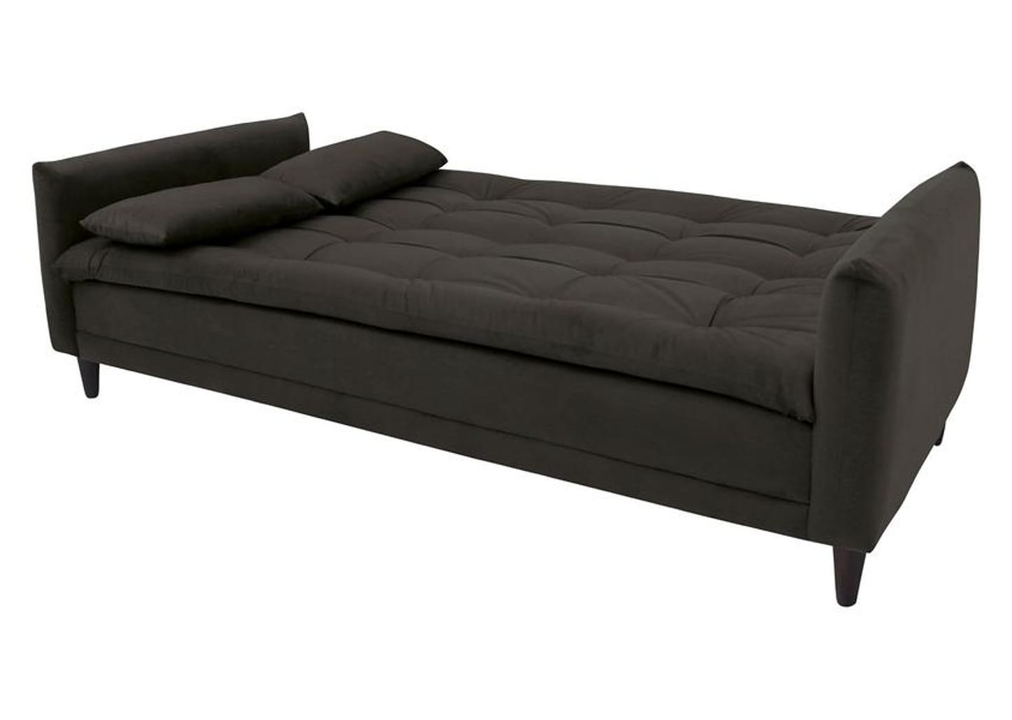 Sofá-cama Casal 3 Lugares Reclinável Suede - Linoforte Estela