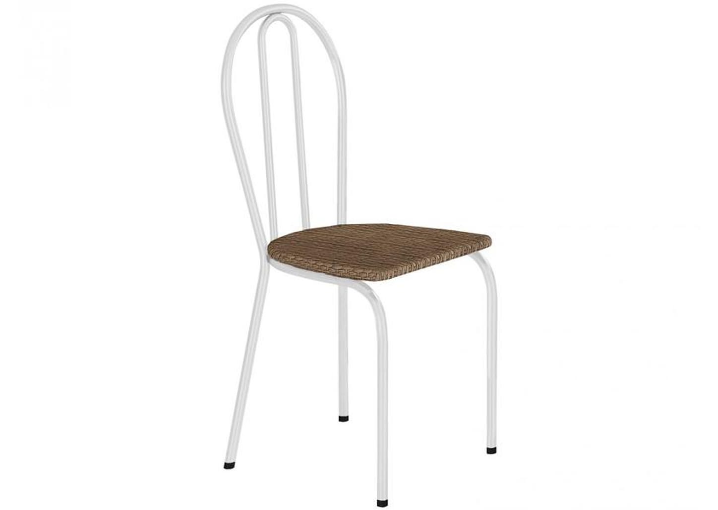 Mesa de Jantar 6 Cadeiras Retangular Branca - Artefamol América Bruna