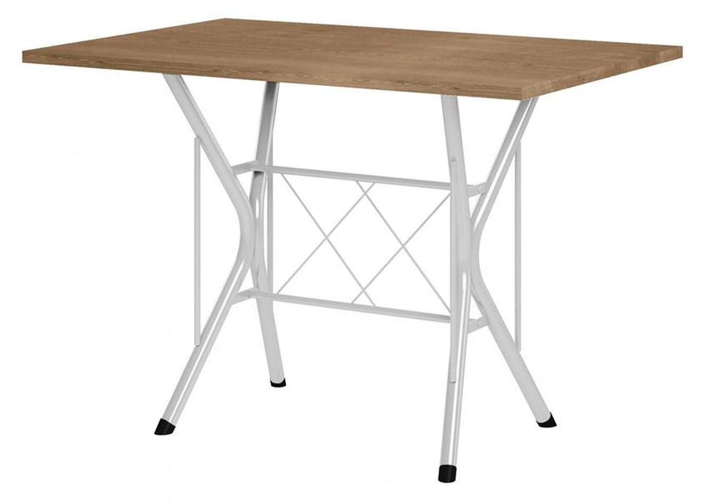 Mesa de Jantar 6 Cadeiras Retangular Branca - Artefamol América Bruna