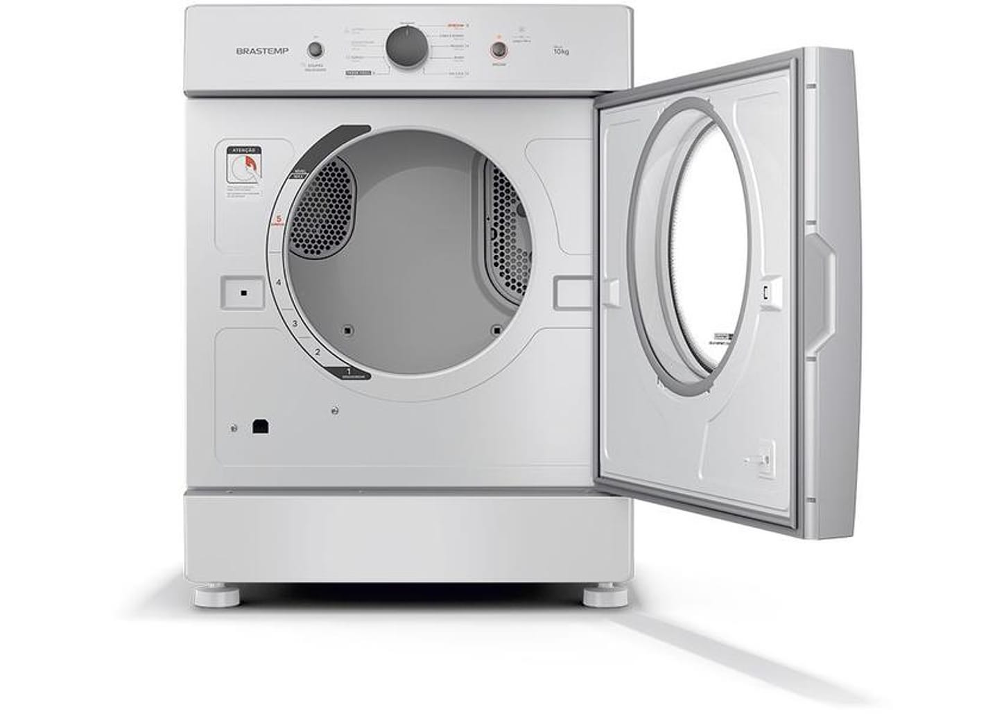Secadora de Roupas de Piso Brastemp 10kg BSR10BB 9 Programas de Secagem