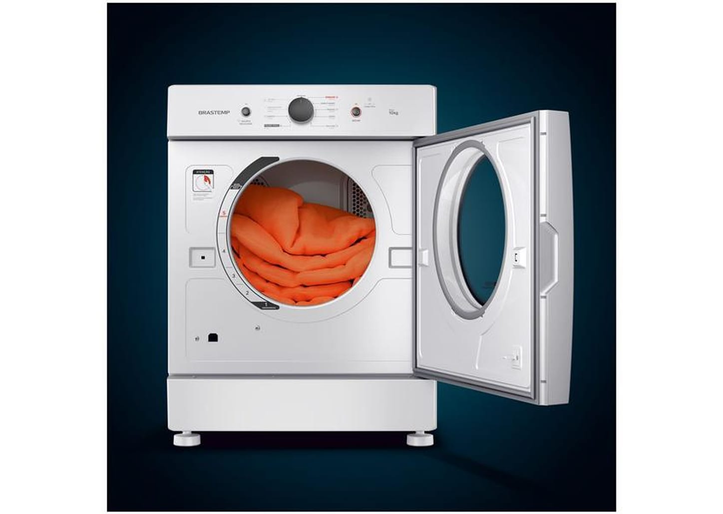 Secadora de Roupas de Piso Brastemp 10kg BSR10BB 9 Programas de Secagem