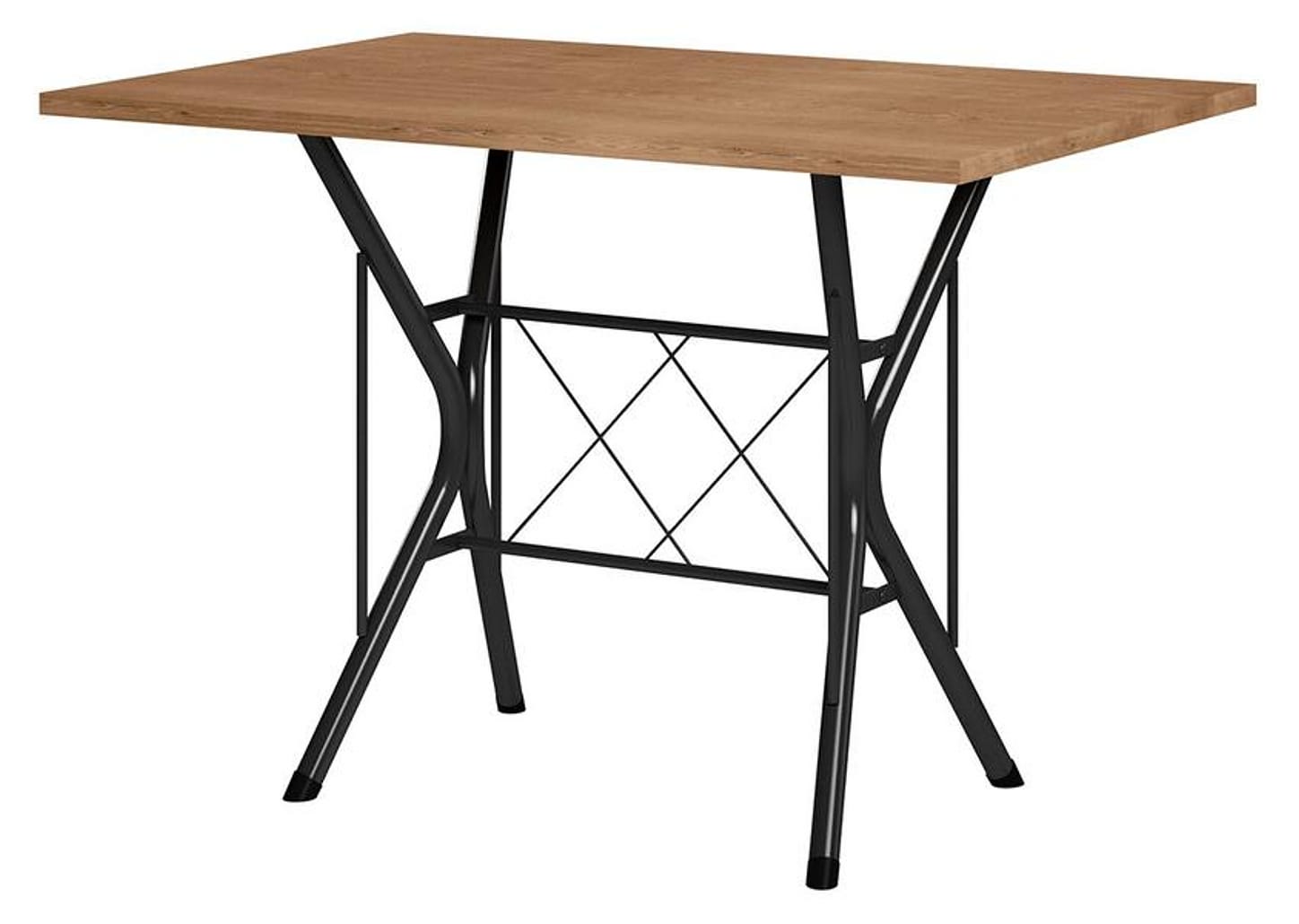 Mesa de Jantar 6 Cadeiras Retangular Preta - Artefamol America Bruna