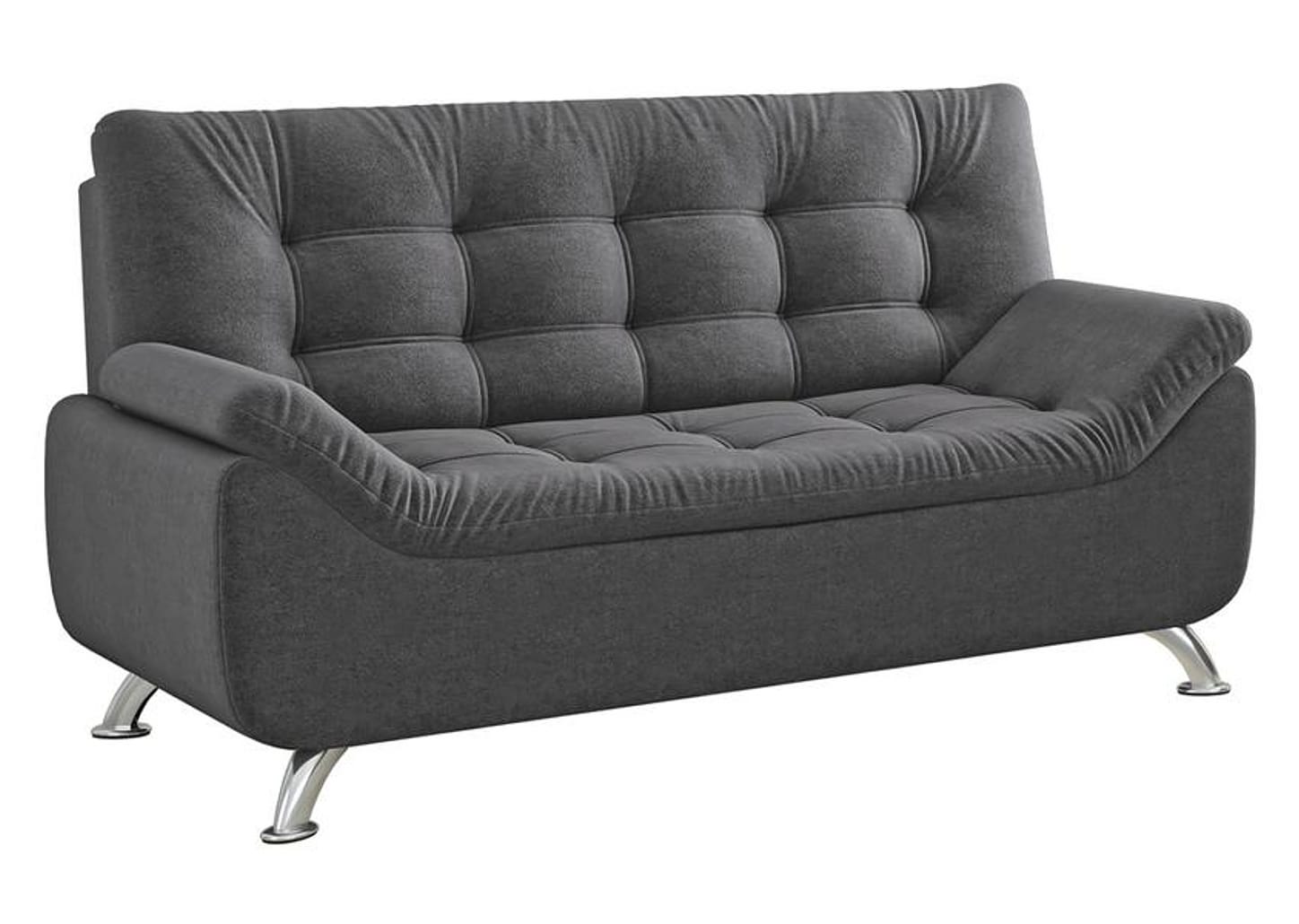 Sofá 2 Lugares Suede Linoforte Durban