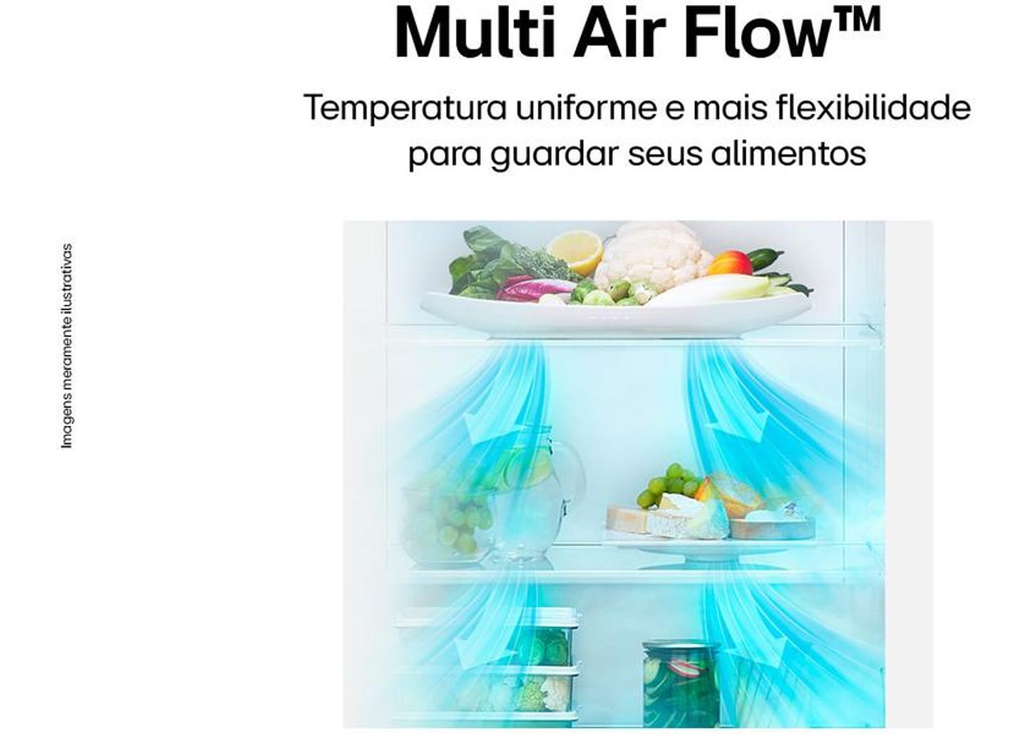 Geladeira/Refrigerador LG Frost Free 395L - GN-B392PLM Compressor Inverter