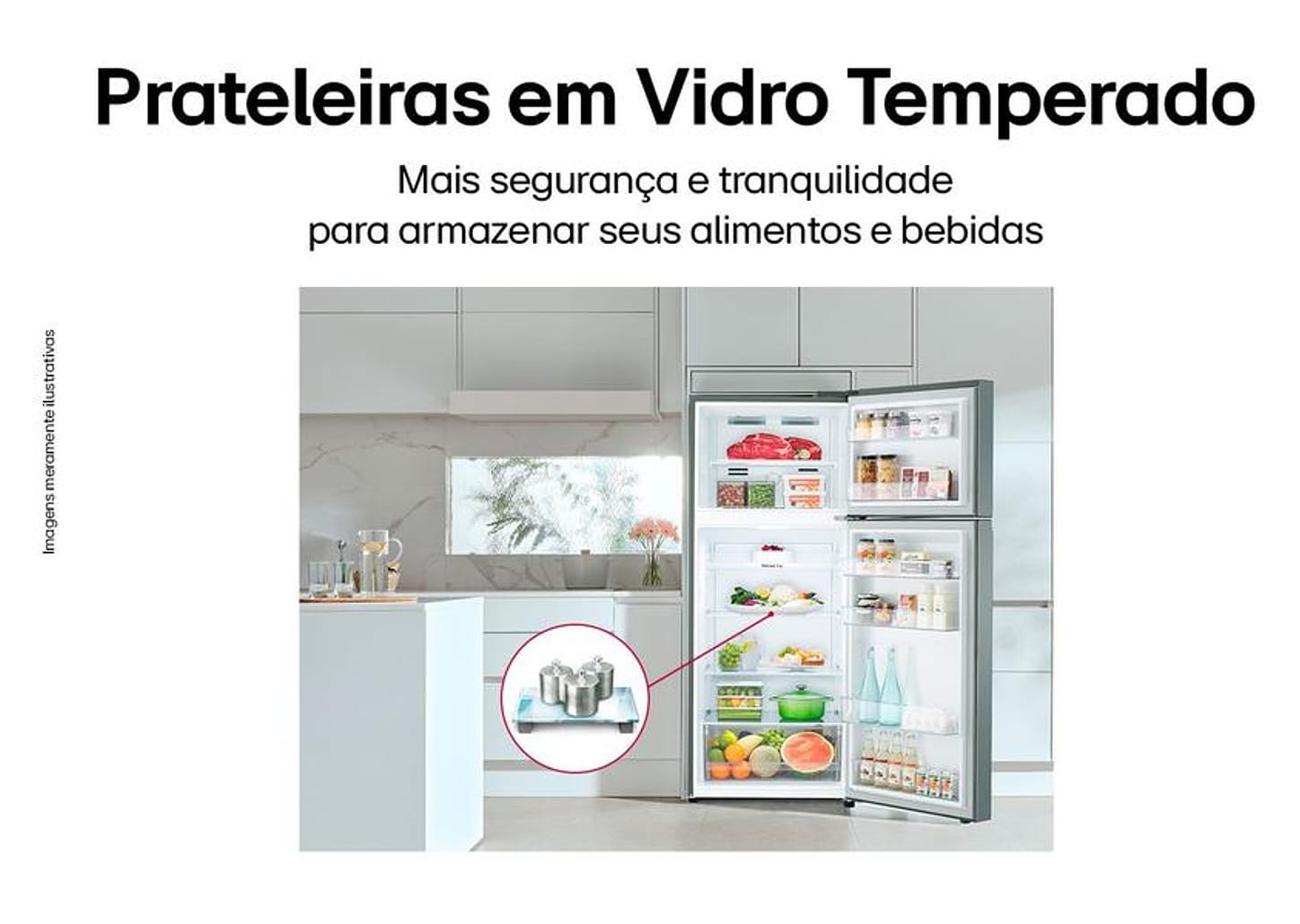 Geladeira/Refrigerador LG Frost Free 395L - GN-B392PLM Compressor Inverter